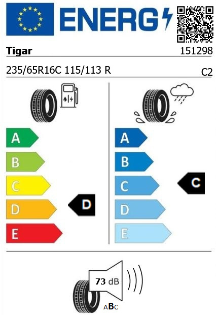 Anvelopa iarna 235/65/16C Tigar CS Winter 115/113R