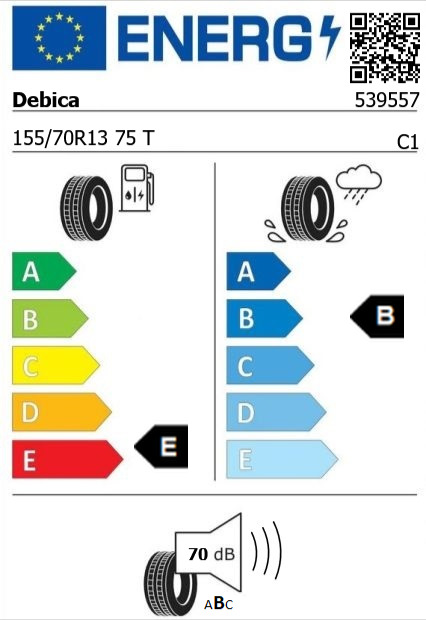 Anvelopa iarna 155/70/13 Debica Frigo2 75T