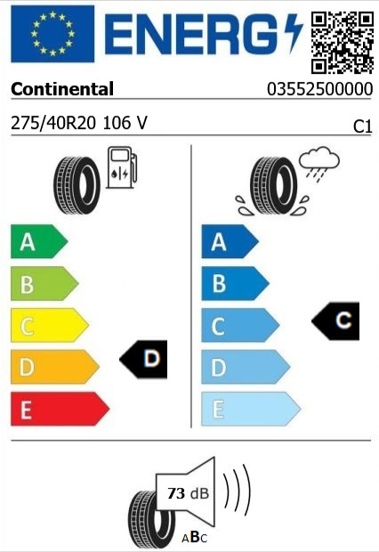 Anvelopa iarna 275/40/20 Continental TS860S XL RunOnFlat 106V