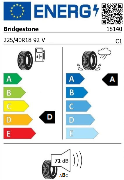 Anvelopa iarna 225/40/18 Bridgestone LM005 AO XL 92V