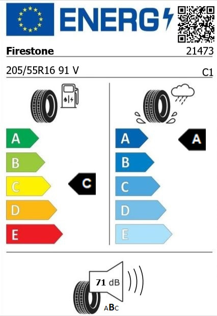 Anvelopa vara 205/55/16 Firestone Roadhawk2 91V