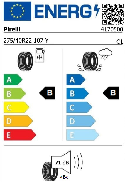Anvelopa vara 275/40/22 Pirelli P-Zero PZ4 XL RunOnFlat 107Y