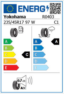 Anvelopa vara 235/45/17 Yokohama V701 XL 97W