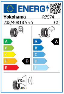 Anvelopa vara 235/40/18 Yokohama AdvanSport V107 95Y