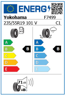 Anvelopa vara 235/55/19 Yokohama AdvanSport V105 MERCEDES-BENZ 101V