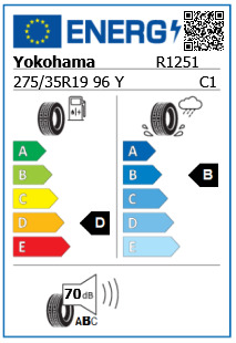 Anvelopa vara 275/35/19 Yokohama AdvanSport V105 Z.P.S 96Y
