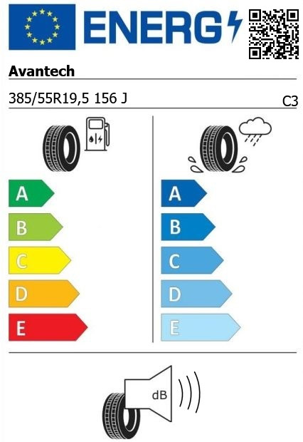 Anvelopa trailer 385/55/19,5 Avantech TRR1000 156J
