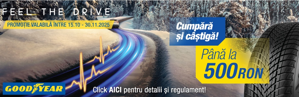 Promotie anvelope GOODYEAR iarna si all seasons