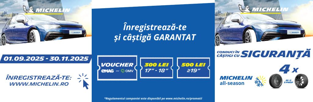 Promotie anvelope MICHELIN CrossClimate